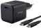 Зарядний пристрій мережевий Trust Maxo 65Вт, GaN, USB-C, PD/PPS, чорний