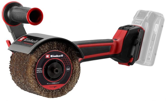 Шліфмашина щіткова акумуляторна Einhell Professional TP-BR 18/32 Li BL - Solo 100мм 18В 900-3200об/хв D120мм 2.29кг без АКБ та ЗП