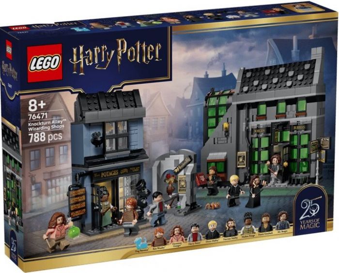 Конструктор LEGO Harry Potter Магазини для чарівників на Алеї Ноктерн