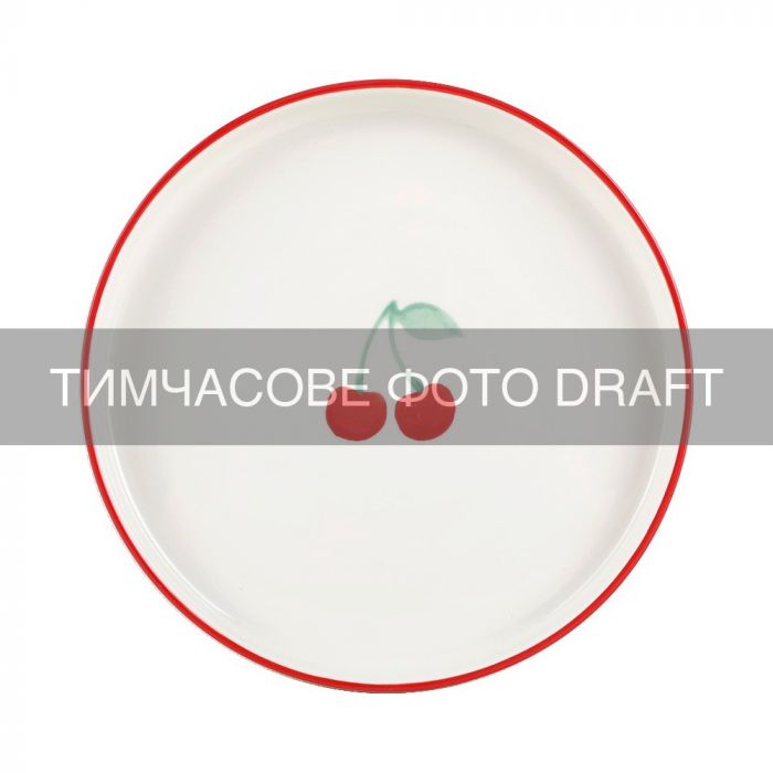 Тарілка ARDESTO Cherry, 20см, порцеляна, багатокольоровий