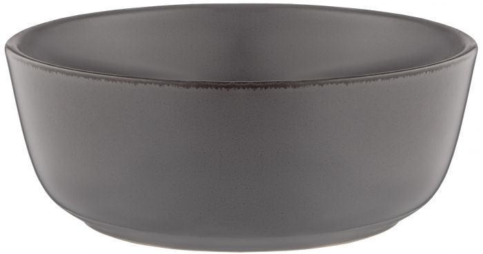 Салатник ARDESTO Lazio, 700мл, 16см, кераміка, сірий темний