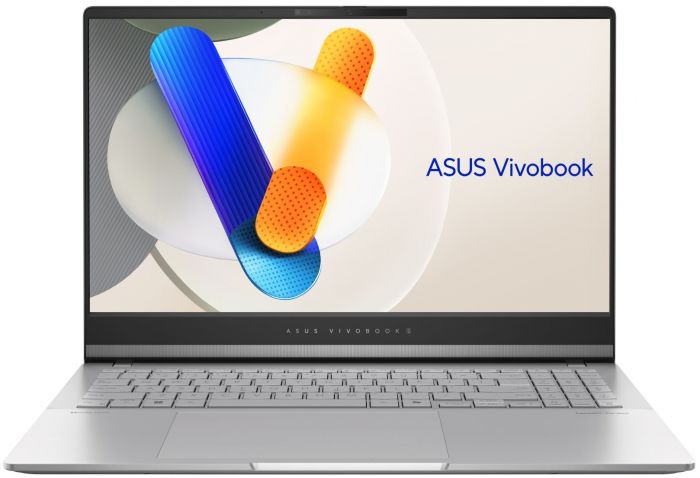 Ноутбук ASUS Vivobook S 15 M5506UA-MA055 15.6" 3K OLED, AMD R7-8845HS, 32GB, F1TB, UMA, noOS, Сріблястий