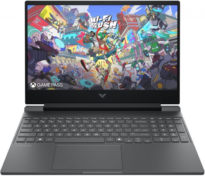Ноутбук HP Victus 15-fa2032ua 15.6" FHD IPS AG, Intel i7-13620H, 16GB, F1024GB, NVD5060-8, DOS, сірий