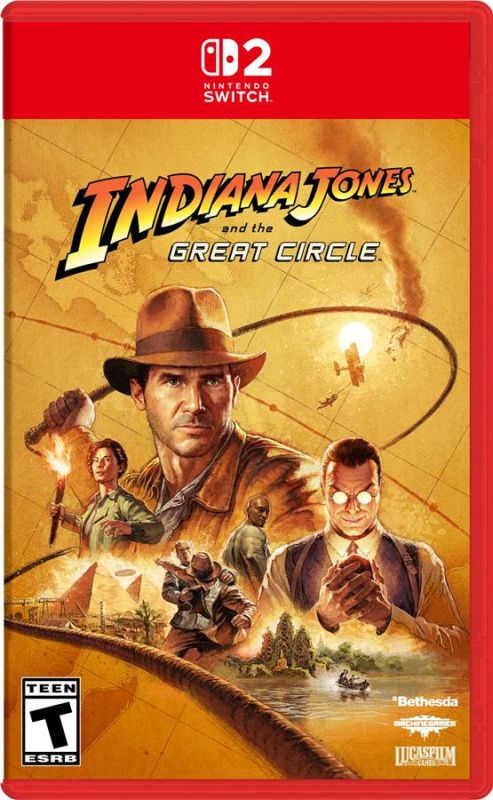 Гра консольна Switch 2 Indiana Jones and the Great Circle, картридж