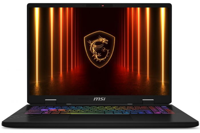 Ноутбук MSI Crosshair 16 HX AI D2XWFKG-215XUA 16" QHD+, Intel Ultra 7 255HX, 16GB, F1TB, NVD5060-8, DOS, чорний