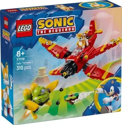 Конструктор LEGO Sonic Літак Тейлза «Торнадо-1»