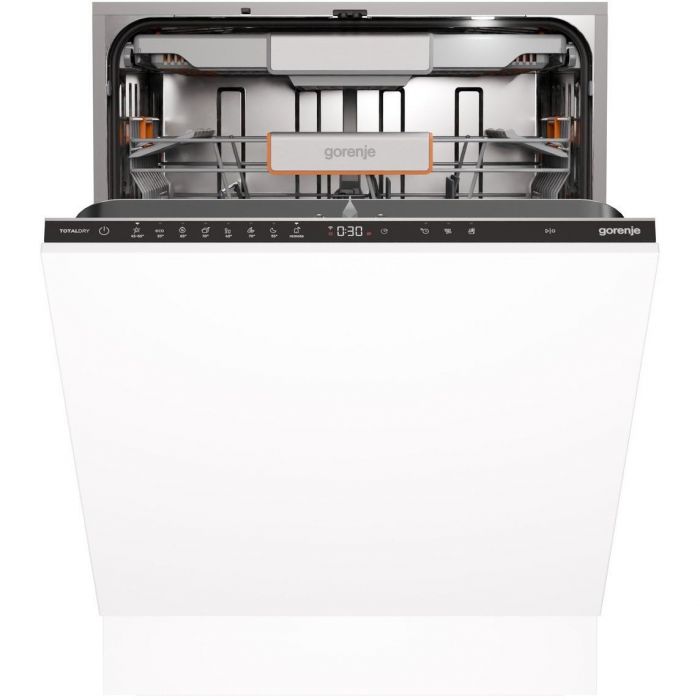 Посудомийна машина Gorenje вбудовувана, 16компл., A+++, 60см, інвертор,Wi-Fi, AquaStop, сенсорн.упр, 3и кошики, білий