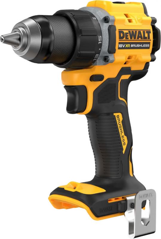 Дриль-шурупокрут DeWalt XR Li-Ion 18В 74Нм 0-450-1650об/хв патрон 13мм 1.12кг кейс кейс без АКБ та ЗП