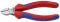 Кусачки-бокорізи KNIPEX 0-4мм 140мм 0.150кг