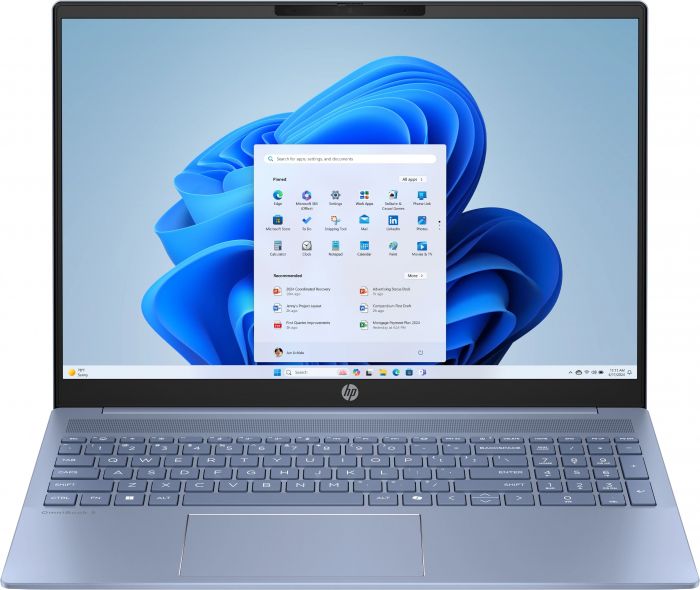 Ноутбук HP OmniBook 5 16-ag1007ua 16" 2K IPS AG, AMD AI 7 350, 32GB, F1024GB, UMA, Win11, блакитний