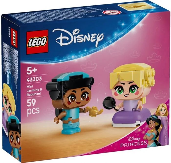 Конструктор LEGO Disney Princess Мініпринцеси Жасмін і Рапунцель