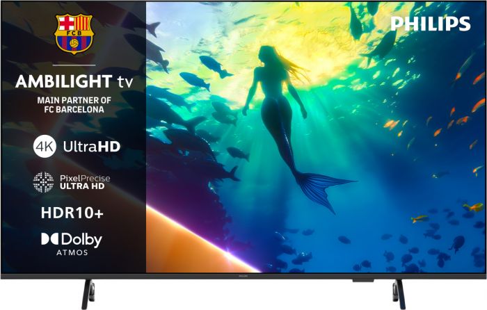 Телевізор 50" Philips LED 4K 60Hz Smart Titan OS Black Ambilight