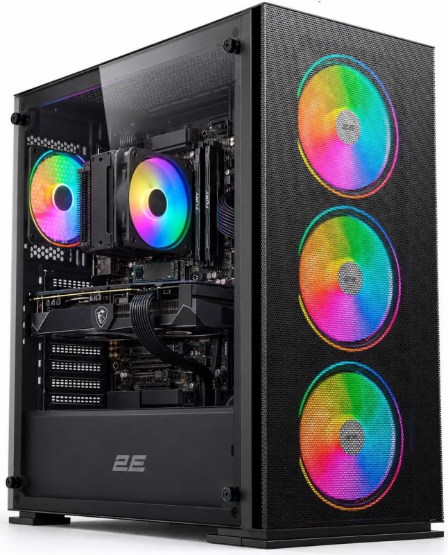 Комп’ютер персональний 2E Rational AMD R7-7700, 32Gb, F1TB, NVD5070-12, B650, G3301N, 750W, FreeDos