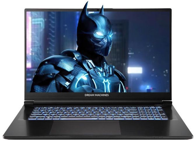 Ноутбук Dream Machines RG5070-17 17.3FHD IPS, Intel i9-14900HX, 32GB, F2TB, NVD5070-8, DOS, чорний