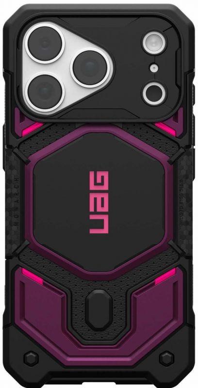 Чохол UAG для iPhone 18 Pro, Monarch Pro Magsafe, Deep Purple Synth