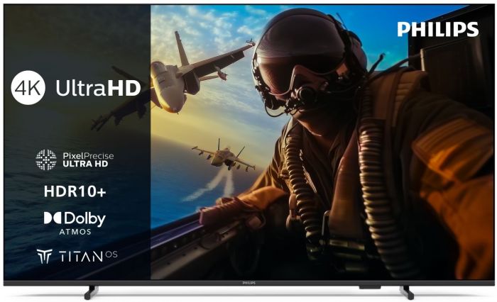 Телевізор 43" Philips LED 4K 60Hz Smart Titan OS Black